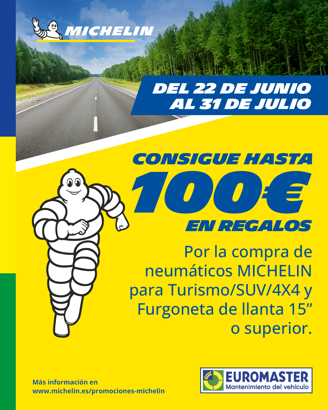 RRSS_PROMO_MICHELIN Revisiones periodicas del motor de arranque, sistema de refrigeración y de la batería nos ayuda a prevenir averías